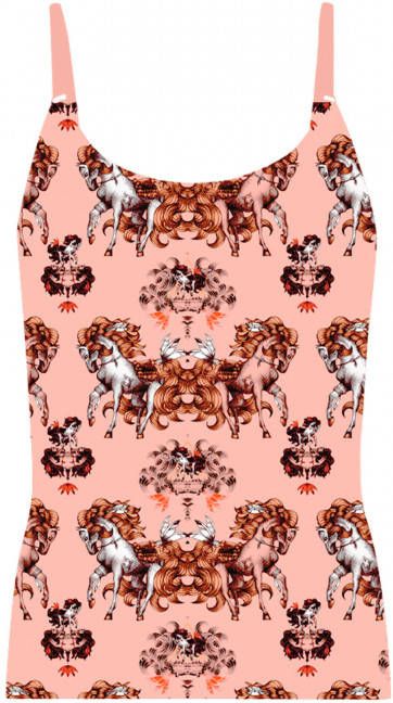 Muchachomalo Meisjes singlet horsi