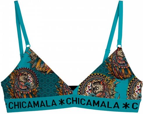 Muchachomalo Meisjes Triangle Top print Freelike