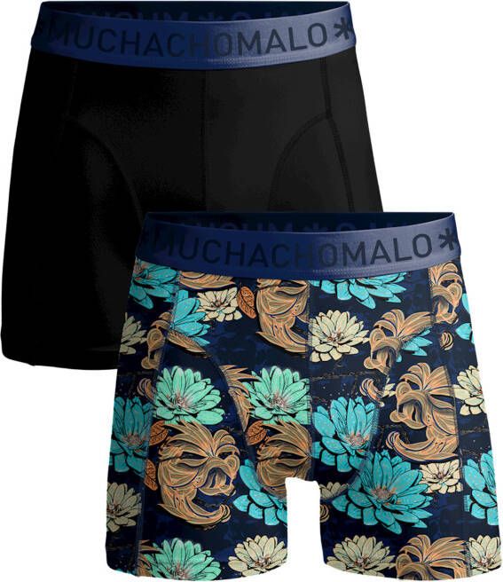 Muchachomalo Jongens 2 pack boxer shorts Leafs Lick it