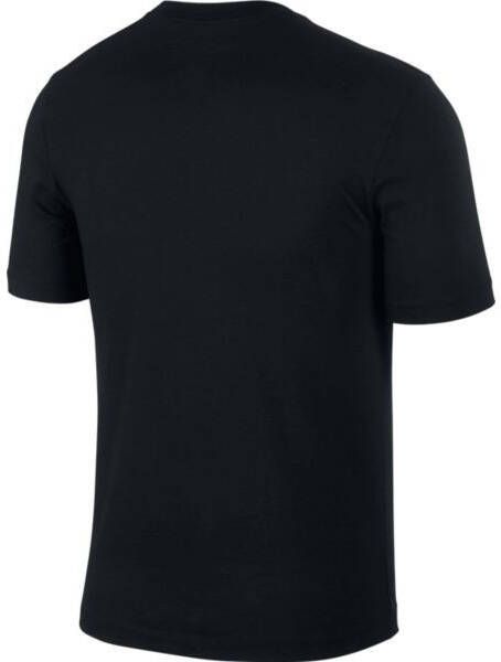 Nike sportswear icon futura shirt zwart heren