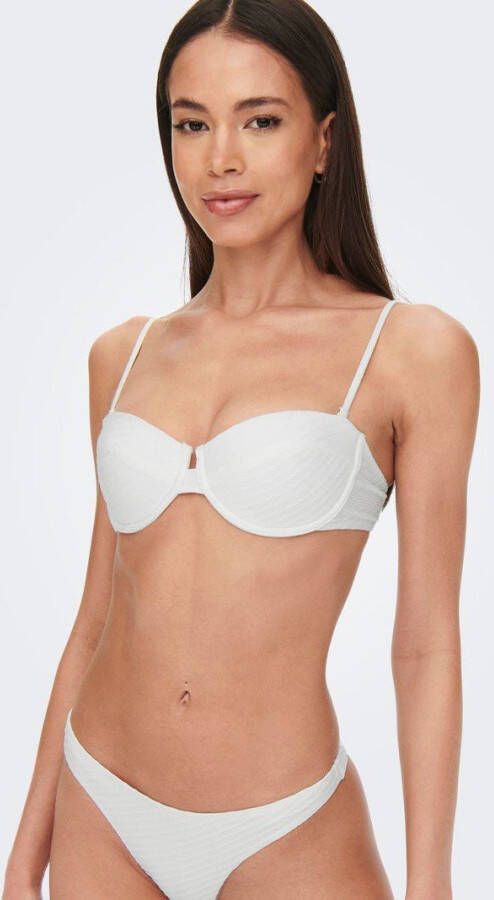 Only Bikini top structuur bralette