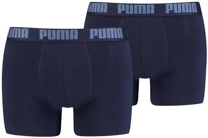PUMA Boxershort Logo weefband(set, 2 stuks )