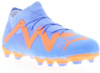 PUMA Future Match FG/AG Supercharge Blauw/Wit/Oranje Kinderen