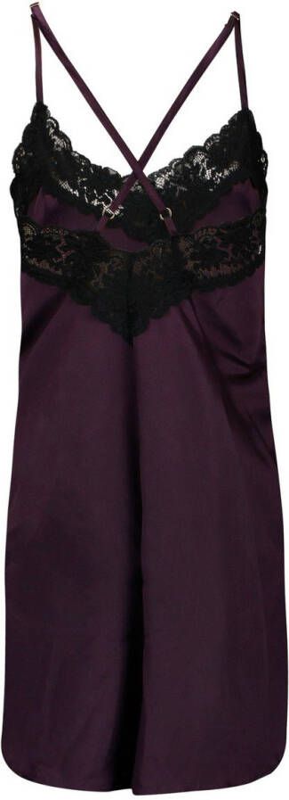 Sapph Solaine satin slipdress