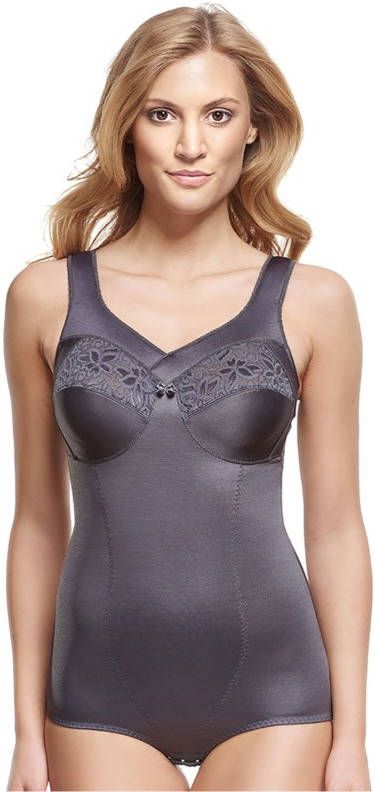 Susa Body met extra zachte, brede bandjes Antraciet