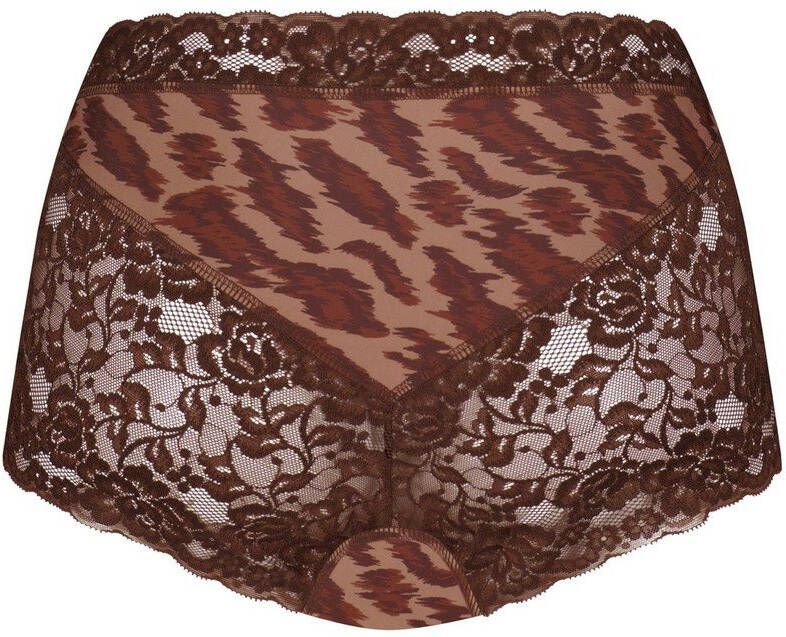Ten Cate dames secrets high waist brief lace animal