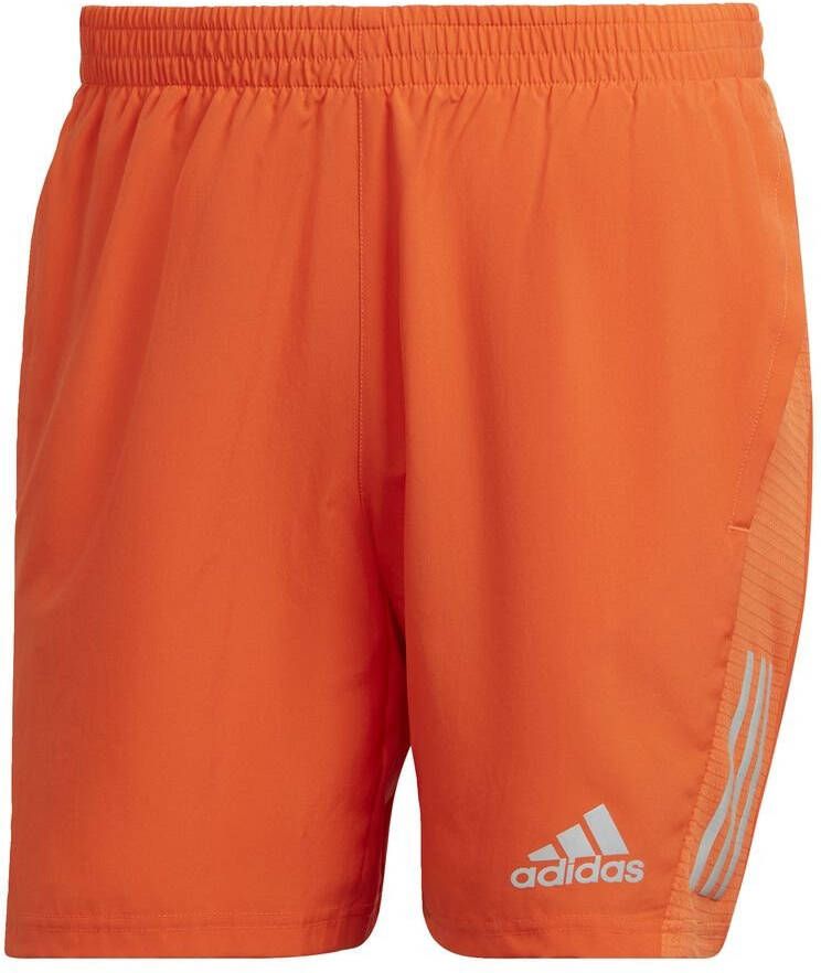 adidas Hardloopshorts Own The Run Oranje/Zilver