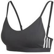 adidas Sportbeha ALL ME 3 Stripes Zwart/Wit Vrouw