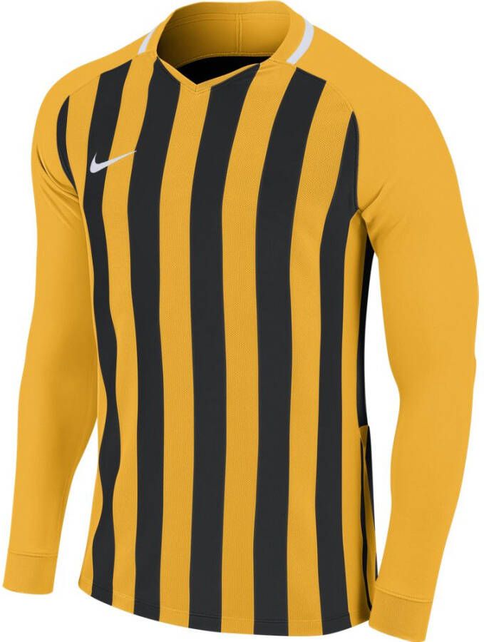 Nike Stripe Division III Voetbalshirt Lange Mouwen University Gold