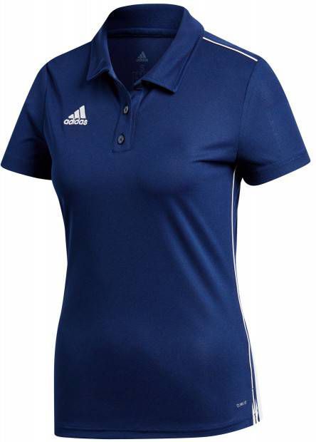 adidas Performance sportpolo Core 18 donkerblauw