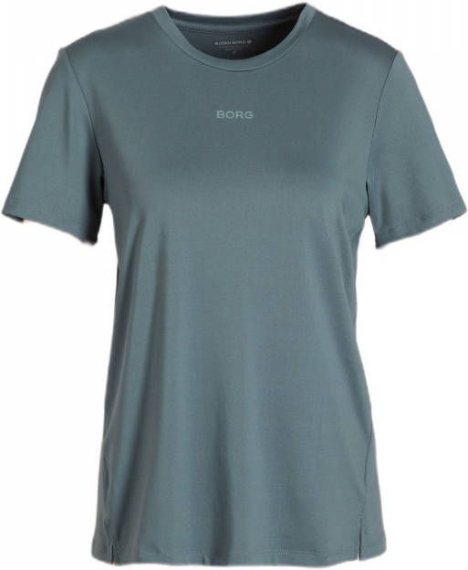 Bjorn Borg T shirts Borg Regular T Shirt Blauw