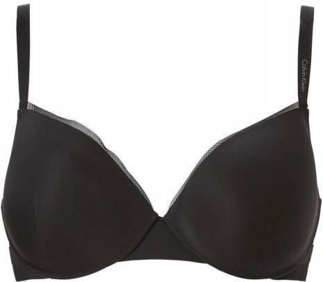 Calvin Klein Demi Lift naadloze push-up bh met mesh detail