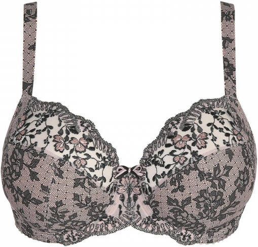 PrimaDonna Gythia beugel bh met print en borduring