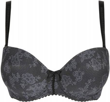 PrimaDonna voorgevormde strapless beugelbh Divine Mousse zwart