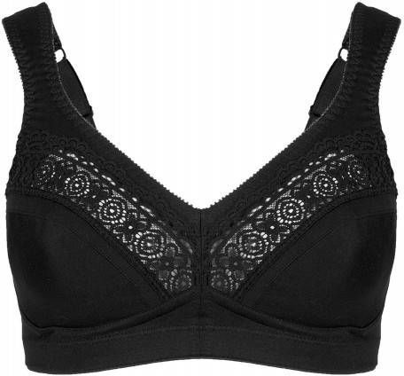 Steunbeha zonder beugel in zwart van Swegmark